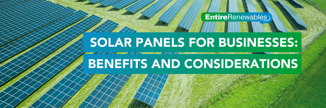 Solar Panels for Businesses: Benefits and Considerations
